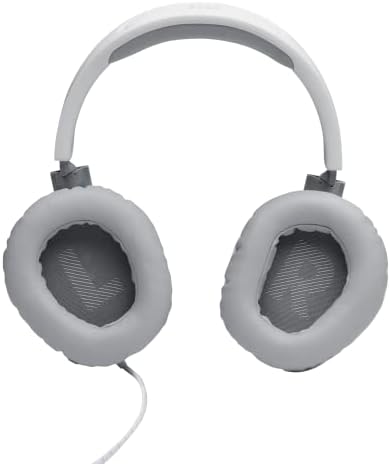 JBL Quantum 100 Wired Over-Ear Gaming Headphones – Unleash Immersive Audio with Detachable Microphone for Ultimate Game Play – Lightweight Comfort Perfect for Long Sessions on All Gaming Platforms
