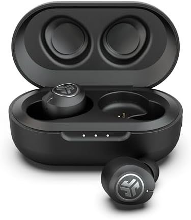 JLab JBuds Air ANC True Wireless Bluetooth Earbuds – Black | Superior Active Noise Canceling, Low Latency Movie Mode, Sweat-Resistant IP55 Design, Dual Connect Convenience, Customizable 3 EQ Sound Settings for Ultimate Audio Experience