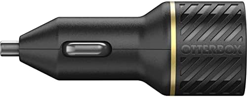 Otter Box 20 W Fast Charge USB-C Car Charger & 1 M Durable USB-C Cable – Sleek Black Shimmer for Superior Device Compatibility and Rapid Power Delivery on the Go
