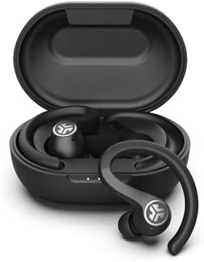 JLab JBuds Air Sport True Wireless Bluetooth Earbuds – IP66 Sweat-Resistant with 30-Hour Playtime, Class 1 Bluetooth 5.0, and Customizable EQ Sound Modes for Ultimate Workout Performance and Daily Listening