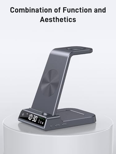 Ultimate 3-in-1 Wireless Charger for Samsung Devices – Fast Charging Station for Galaxy S24 Ultra, S23 Ultra, Z Flip 5, Fold 5, Galaxy Buds & Watch 6/5/4/3 – Effortless Compatibility & Sleek Design for Modern Living