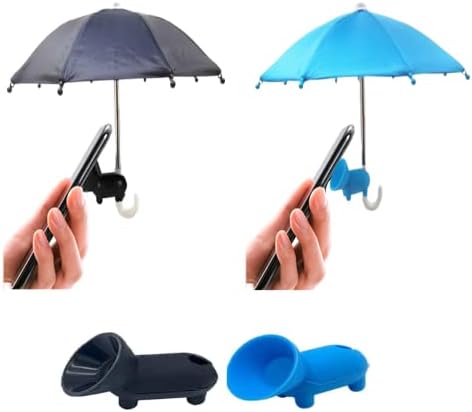 Ultimate Phone Umbrella Suction Cup Stand – Anti-Glare Sunshade Holder for Outdoor Navigation, Stylish Shield for Smartphones (Set of 3) – Enhance Visibility and Protect Your Device from Sunlight