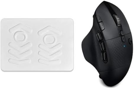 Transform Your Gameplay with KNGFUMEC Premium Mouse Skates – 2 Sets of High-Performance Glides for Logitech G604 LIGH’TSPEED Wireless Gaming Mouse, Engineered for Superior Speed and Precision. Experience Unmatched Compatibility and Effortless Movement with Durable PTFE Mouse Feet, Perfect for Competitive Gamers Seeking Enhanced Control and Reduced Friction. Easy Installation with Adhesive Backing Ensures Fast Upgrades for Your Gear. Elevate Your Gaming Sessions to New Heights with These Essential Accessories – Optimize Your Performance and Dominate Every Match!