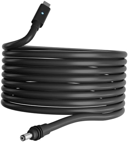 Experience Unmatched Connectivity with the Bar Baren 6.56 FT Starlink USB C Cable – Enhanced Performance for Starlink Mini with LED Indicator and Waterproof Design, Ideal for 60 W+ Power Banks and Outdoor Use – Elevate Your Internet Experience Today!