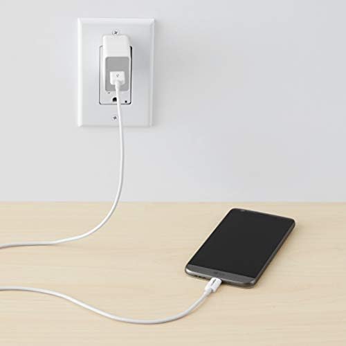 Elevate Your Charging Game: Amazon Basics 5-Pack 3-Foot USB-C to USB-A 2.0 Fast Charger Cables, 480 Mbps Data Transfer, USB-IF Certified for Ultimate Device Compatibility – Ideal for i Phones, i Pads, Samsung Galaxies & Laptops – Sleek Black Design for Professional Use