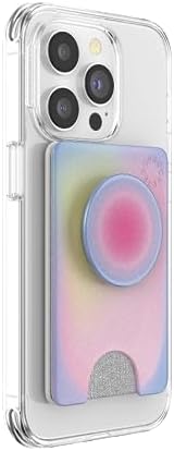 Cobalt Pop Sockets Phone Wallet: Premium Card Holder with Expanding Grip and Mag Safe Compatibility for Effortless Wireless Charging – The Perfect Accessory for On-the-Go Mobile Users Seeking Style and Functionality