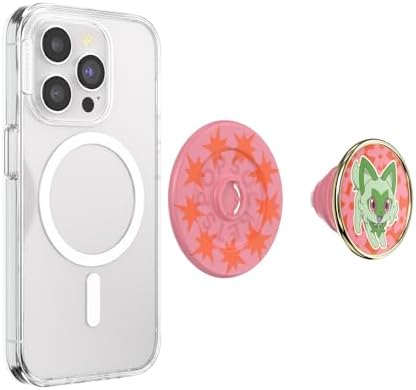 Mag Safe-Compatible Pop Socket Phone Grip Featuring Sleepy Bulbasaur – Secure Hands-Free Kickstand with Wireless Charging Support – Ideal Pokémon Accessory for Enhanced Device Handling and Viewing Experience
