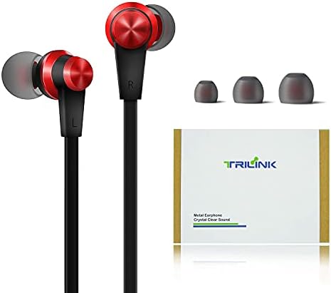 TRILINK Hi-Res USB C Earbuds with Mic – Superior Compatibility for i Phone 15, i Pad Pro & More | Wired Type C Headphones for Ultimate Audio Clarity | Lightweight, Ergonomic Design for Comfort During Extended Use | Ideal for Music Lovers & Gamers | Tangle-Free Durable Cable for Hassle-Free Listening