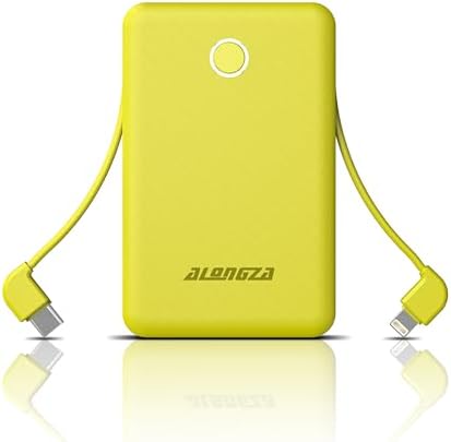Compact 6000 m Ah Portable Power Bank with Built-in Cable – Lightweight Fast Charging External Battery for i Phone and Android – Ultimate Travel Companion for On-the-Go Charging Efficiency