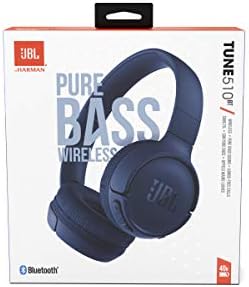 JBL Tune 510 BT Wireless On-Ear Headphones – Unrivaled 40-Hour Battery Life, Ultra-Light Comfort for All-Day Use, Integrated Microphone for Seamless Calls, Portable Foldable Design, Versatile Compatibility with Android & i OS Devices – Ideal for Audiophiles and Busy Professionals Seeking Superior Sound Quality