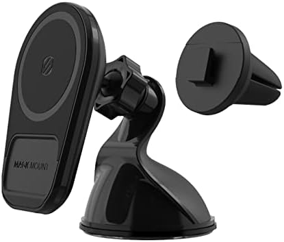 Scosche MPQ5 RKi-BP0 Magic Plate Replacement for Enhanced Compatibility with Scosche Magic Mount Systems – Ideal for Non-Magnetic & Charge Mounts, Optimized for Quick Installation and Device Security