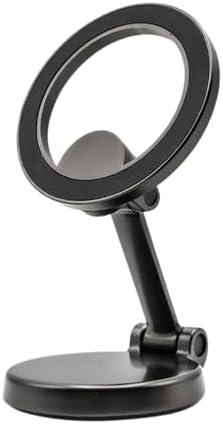 Premium Metal Rotatable Car Phone Mount – Ultimate 360-Degree Adjustable Holder for Secure Smartphone Navigation | Compact & Foldable Design for Effortless Storage | Essential Car Accessory Enhancing Safety and Driving Comfort | Compatible with i Phone & Android Devices | Durable Magnetic Grip for Unmatched Stability