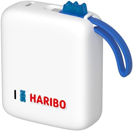 Ultra-Compact Gummy Bear Power Bank – 10,000 m Ah Fast-Charging USB-C Charger with 22.5 W Output for i Phone 15/16 & Samsung Galaxy – Dual Device Charging with Smart IC Protection for Safe, Efficient Energy Management