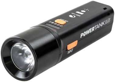 Celestron Power Tank Glow 5000: Ultimate Portable USB Rechargeable Power Bank & Red Astronomy Flashlight with 5000 m Ah Capacity – Essential Accessory for Stargazers and Outdoor Enthusiasts – Includes Secure Silicone Mount Straps for Enhanced Device Compatibility and Night Vision Preservation