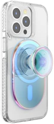 Mag Safe-Compatible Pop Grip with Wireless Charging – Gold Lutz | Enhanced Stability for One-Handed Use, Kickstand Functionality, and Secure Attachment for Ultimate Phone Protection