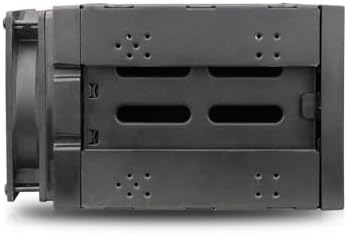 Elevate Your Storage Solutions with the Rosewill Hot-Swap SATA/SAS Hard Disk Drive Cage – Convert 3 x 5.25-Inch Bays to 4 x 3.5-Inch for Enhanced Performance and Seamless Access – Ideal for Efficient Data Management in Black Finish