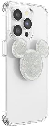 Disney Classic Mouse Pop Sockets Phone Grip with Versatile Kickstand – Ultimate Anti-Drop Phone Holder for One-Handed Use and Easy Style Switchability – Compatible with i Phone, Samsung, and Most Cases – Ideal for Wireless Charging and Everyday Convenience