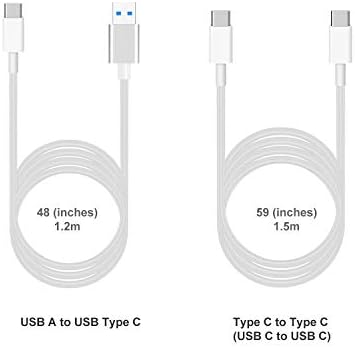 High-Power 120 W USB-C Car Charger for Laptops – Fast Charging Compatible with Mac Book Pro, HP, Dell, Razer, and Surface – Dual USB QC3.0 Output, 12 V-24 V Auto Power Supply with 59-Inch Cables – Reliable Vehicle Charger for On-the-Go Efficiency