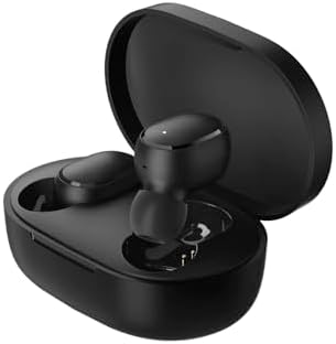 Xiaomi Redmi Buds Essential Wireless Earbuds M2222 E1 – Sleek Black – Ultimate Bluetooth 5.2 Audio Performance with Ergonomic Comfort, Fast Pairing, and Extended Battery Life for Seamless Listening Anywhere
