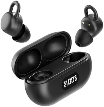 X66 Wireless Bluetooth 5.3 Sleep Earbuds – Engineered for Comfort and Serenity, Featuring Premium Noise Cancellation, Extended 24-Hour Playtime, and IPX5 Water Resistance for Active Lifestyles, Ideal for Side Sleepers Seeking Restful Sleep and Uninterrupted Music Enjoyment