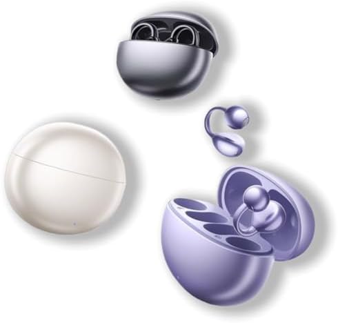 OWS Earbud M108 Wireless Earphones – Immerse Yourself in Premium Sound with Next-Gen Bluetooth 6.5 Technology and IPX4 Water Resistance – Designed for All-Day Comfort and Superior Audio Quality for Music Aficionados and Podcast Fans – Experience Rich Bass and Crystal-Clear Treble for Uninterrupted Enjoyment on the Move