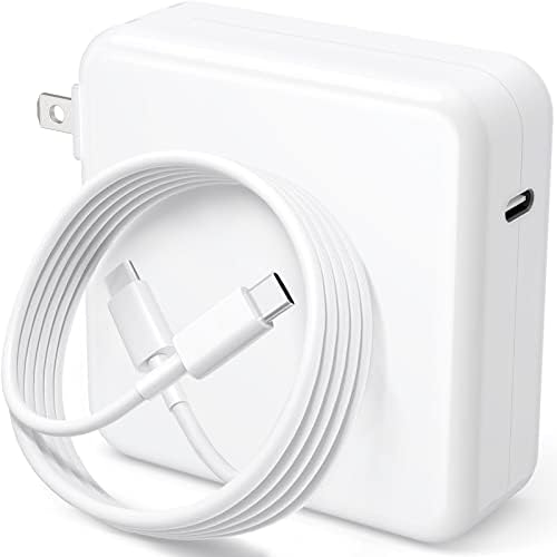 Ultra-Fast 120 W USB-C Mac Book Pro Charger for 13-16 Inch Models – High-Efficiency, Universal Compatibility with i Pad Pro and Samsung Galaxy – Smart Power Management for Safer, Longer Battery Life – Portable Design with 6.6 Ft Cable for Home and Travel Use – Built-In IC Chip Technology for Overheating and Short-Circuit Protection – Experience Rapid Charging from 0% to 80% in Just 18 Minutes – Elevate Your Charging Experience with Durable, Foldable Convenience.
