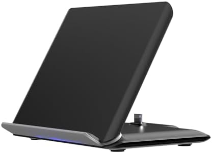 Premium 2-in-1 Fast Wireless Charging Station for Samsung Galaxy Z Fold 6/5/4/3 & Google Pixel 9 – Effortless Power-Up for Galaxy Buds, S Series, Note Series – Sleek Black Design with 3-Coil Technology for Optimal Efficiency and Compatibility