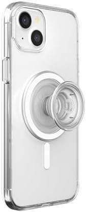 Transparent Mag Safe-Compatible Phone Grip Case for i Phone 15 Pro Max – Superior Drop Protection and Effortless Wireless Charging – Elevate Your Style with Enhanced Handling and Sleek Design