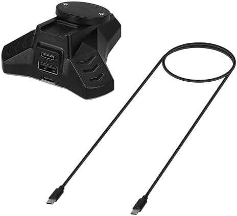 kwmobile Bluetooth Mouse Charging Station – Sleek Docking Solution for Logitech G PRO X Superlight, G Pro Wireless, G903, G703, G403 – Fast Charging & Compact Design for Gamers – Durable & Easy to Use – Elevate Your Gaming Setup Now