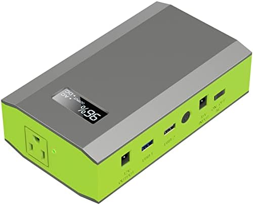 High-Capacity 24000 m Ah Portable Power Bank with 65 W AC Outlet – Ultimate Laptop Charger and Outdoor Backup Battery Pack for Camping, RV, Home, and Office – Fast Charging Convenient Power Source in Vibrant Orange