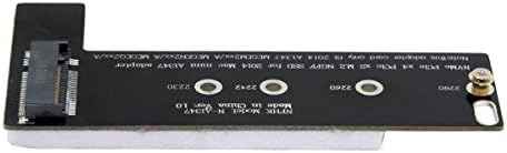 Elevate Your 2014 Mac Book Mini with the Cablecc M.2 NVME SSD Converter Card – Unleash High-Speed Storage Potential for A1347, MEGEN2, MEGEM2, MEGEQ2 Models, Effortless Plug-and-Play Installation for Enhanced Performance and Reliability, Perfect for Creative Professionals and Gamers Seeking Superior Data Transfer Efficiency