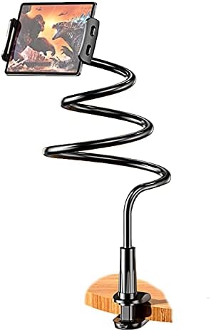 Phone Holder,gooseneck Phone Holder,360° Rotate Support Rod One-Hand Adjustable Cell Phone Holder,for Desk Headboard Nightstand. (White) – Enhanced Compatibility and Speed