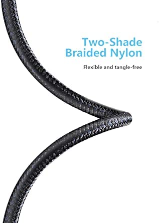 MFi Certified 16 ft Lightning Cable – 2 Pack Extra Long i Phone Charger for Ultimate Charging Flexibility, Fast Data Transfer, Durable Braided Design, Compatible with i Phone 12/11/11 Pro/11 Max/X/XS/XR/XS Max/8/7/6/5 S/SE and i Pad Mini/Air – Enhanced Performance in Blue