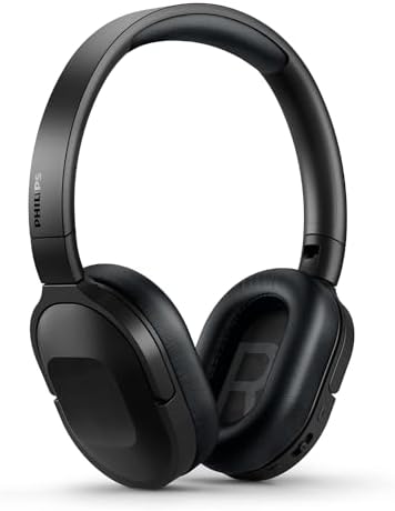 Philips H6506 Bluetooth Over-Ear Headphones – Immersive Sound with 30-Hour Battery Life, Exceptional Active Noise Cancellation, and Effortless Multipoint Connectivity for Seamless Device Transition – Ideal for Music Lovers and Busy Professionals