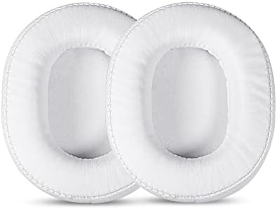 Premium Replacement Earpads for Audio-Technica ATH-SR50 BT Headphones – Luxurious Protein Leather Cushions for Enhanced Comfort and Sound Quality – Quick Installation and Durable Design in Classic Black with Buckle