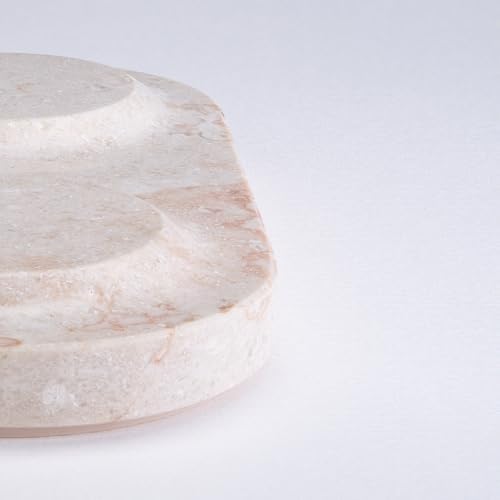 Elevate Your Charging Experience with the Einova Dual Classic Stone – Luxurious Wireless Charging Pad in Genuine Black Marquina Marble, Handcrafted in Italy, Featuring a 6 ft Integrated USB-C Cable for Fast Charging of Smartphones, Wireless Earbuds, and Smartwatches – Unmatched Aesthetics and Broad Compatibility for Qi-Enabled Devices