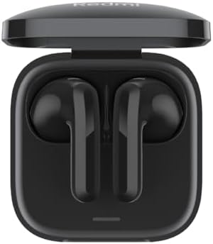 Xiaomi Redmi Buds 6 Active Wireless Earbuds – Premium Bluetooth 5.4 Noise-Canceling Headphones with 30-Hour Battery Life, Five Custom Sound Profiles, and IPX4 Sweatproof Protection – Ideal for Audiophiles and Professionals – Global Edition in Chic White