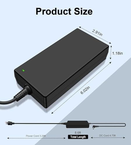 Ultra-Fast 180 W MSI Laptop Charger – Essential Power Adapter for GF, GS, GE & GL Series – Compact Design for On-the-Go Gaming – Enhanced Compatibility & Safety Features for Uninterrupted Performance