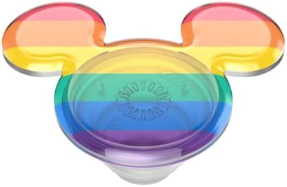 Disney Classic Mouse Pop Sockets Phone Grip with Versatile Kickstand – Ultimate Anti-Drop Phone Holder for One-Handed Use and Easy Style Switchability – Compatible with i Phone, Samsung, and Most Cases – Ideal for Wireless Charging and Everyday Convenience