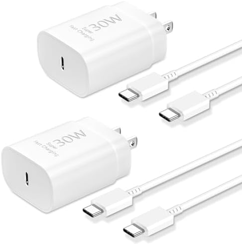 Revolutionize Your Charging Routine with the 30 W Dual USB-C Charger Set for i Phone 16 & 15 Pro Max – Ultra-Fast Charging Blocks and 10 FT Cables Tailored for On-the-Go Power Needs – Compact, Safe, and Reliable Solution for Busy i Phone Users – Stay Connected Without Delay