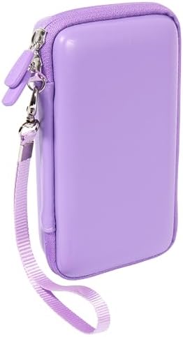 Premium VRURC Portable Charger Case – 20000 m Ah Fast Charging Power Bank with Dual USB-C Ports, Lightweight Shockproof Design in Elegant Purple – Ultimate Compatibility for On-the-Go Power Solutions