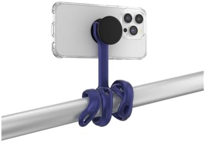 Universal Hot Pink Flexible Phone Mount & Stand – Versatile Tripod for All Devices – Ultimate Content Creation Companion with Bendable Silicone Arms – Perfect for Video Calls, Cooking, Gym Workouts & Adventures – Effortlessly Secure Your Phone or Tablet at Any Angle – Compatible with Pop Sockets Grips & Slides – Compact Design for Easy Transport and Storage