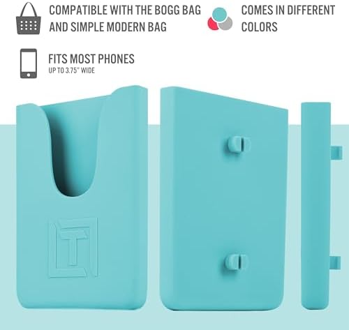 Teal Bogg Bag Phone Holder – Ultimate Smartphone Accessory for Beach & Adventure, Quick-Access Design, Durable Weather-Resistant Silicone, Perfect Compatibility with Most Phone Models, Effortless Convenience and Style