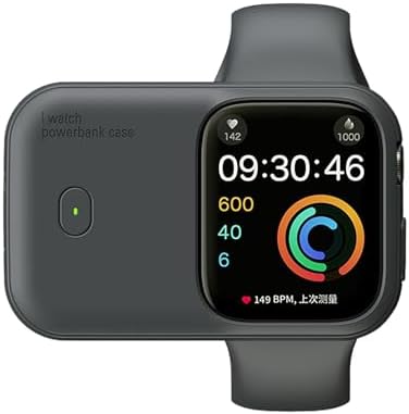 Revolutionary Wireless Magnetic Charger for Apple Watch – High-Performance 1200 m Ah Power Bank with Unmatched Compatibility for Models 9, 8, 7, 6, 5, 4, UYTRA, and Uf YTRA 2 (Midnight Blue, 40 mm/41 mm/42 mm) – Ultimate Effortless Charging Solution with Chic Design and Quick Power Restoration for Active Lifestyles