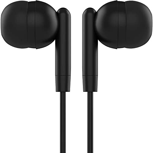 Maeline 100-Pack Bulk Earbuds with 3.5 mm Connector – Multi-Color Stereo Earphones for Schools, Events, and Promotions – Superior Sound Quality and Comfort for Everyday Use