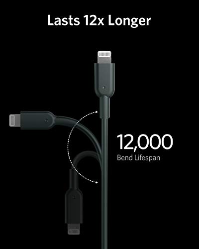 Anker 6 ft USB C to Lightning Cable – MFi Certified Fast Charging Cable for i Phone 13 Pro, 12 Pro Max & Air Pods Pro – Durable Design with Power Delivery Support – Tangle-Free Connectivity for Effortless Use