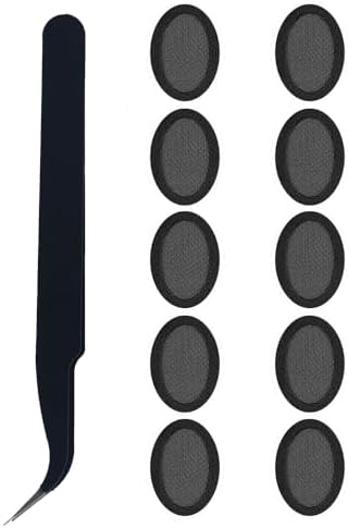 Maximize Your Sound Performance with Premium Dust Proof Mesh Filters for Status Audio Between PRO / 3 ANC Onyx Wireless Earbuds – 5 Pairs of Essential Replacement Barriers for Enhanced Audio Clarity and Device Longevity – Effortless Installation for Daily Use – Must-Have Maintenance Accessory