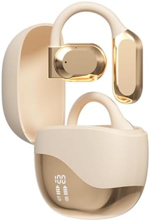 Transform Your Active Lifestyle with Wireless Open Ear Bone Conduction Headphones – Sweat-Resistant Sports Earbuds for Optimal Sound Awareness, Ergonomic Fit, and Seamless Bluetooth Connectivity for Running and Cycling Enthusiasts