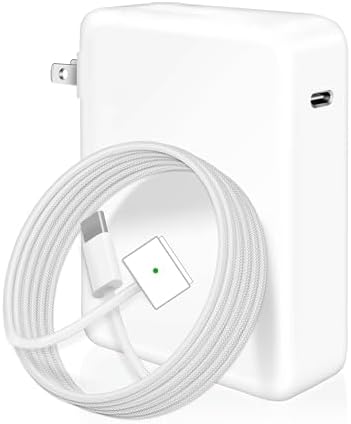 140 W USB-C Power Adapter for Mac Book Pro & Air – Lightning-Fast 1.4 Hour Full Charge with 6.6 ft Tailored USB-C Cable – Universal Compatibility for 2021-2025 Models – Enhanced Safety Features for Extended Battery Life – Optimal Replacement for 96 W, 70 W, and 35 W Chargers – Efficient Charging Solution for All USB-C Devices