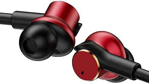 High-Fidelity Wired Earbuds with Four Drive Units – Immersive Noise-Cancelling In-Ear Headphones for Powerful Bass and Crystal Clear Sound – Universal 3.5 mm Jack for Seamless Compatibility – Comfortable Design with Built-in Microphone for Hands-Free Calls – Ideal for Music Lovers and Daily Use